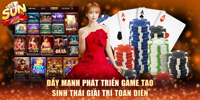 Đẩy mạnh phát triển game tạo sinh thái giải trí toàn diện