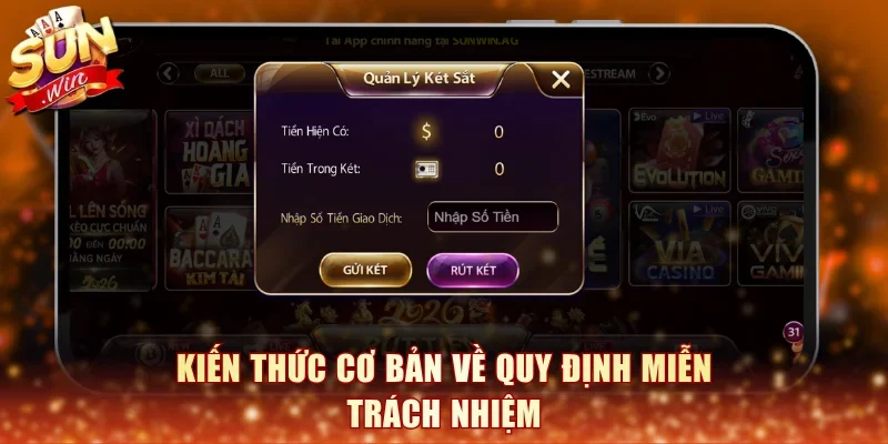 Kiến thức cơ bản về quy định miễn trách nhiệm